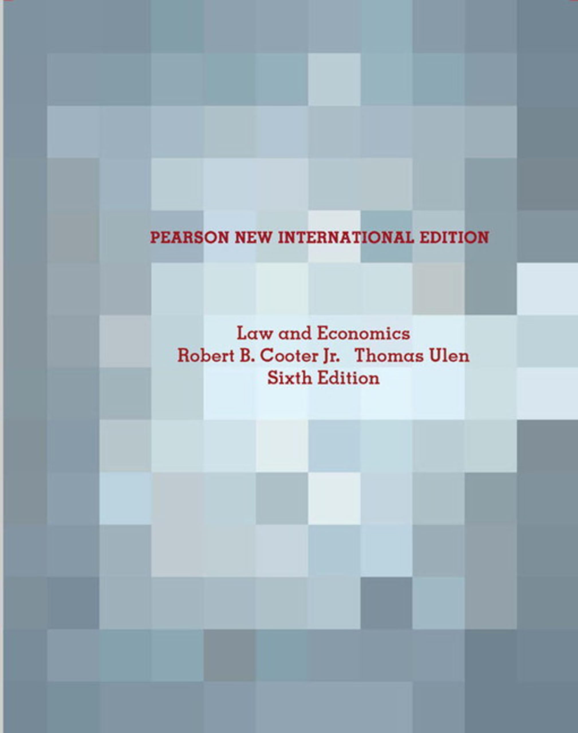 Law and Economics: Pearson New International Edition book