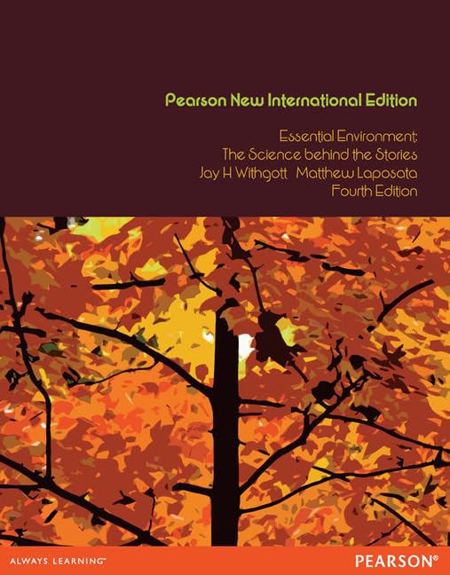 Essential Environment: Pearson New International Edition: The Science behind the Stories Mathematics