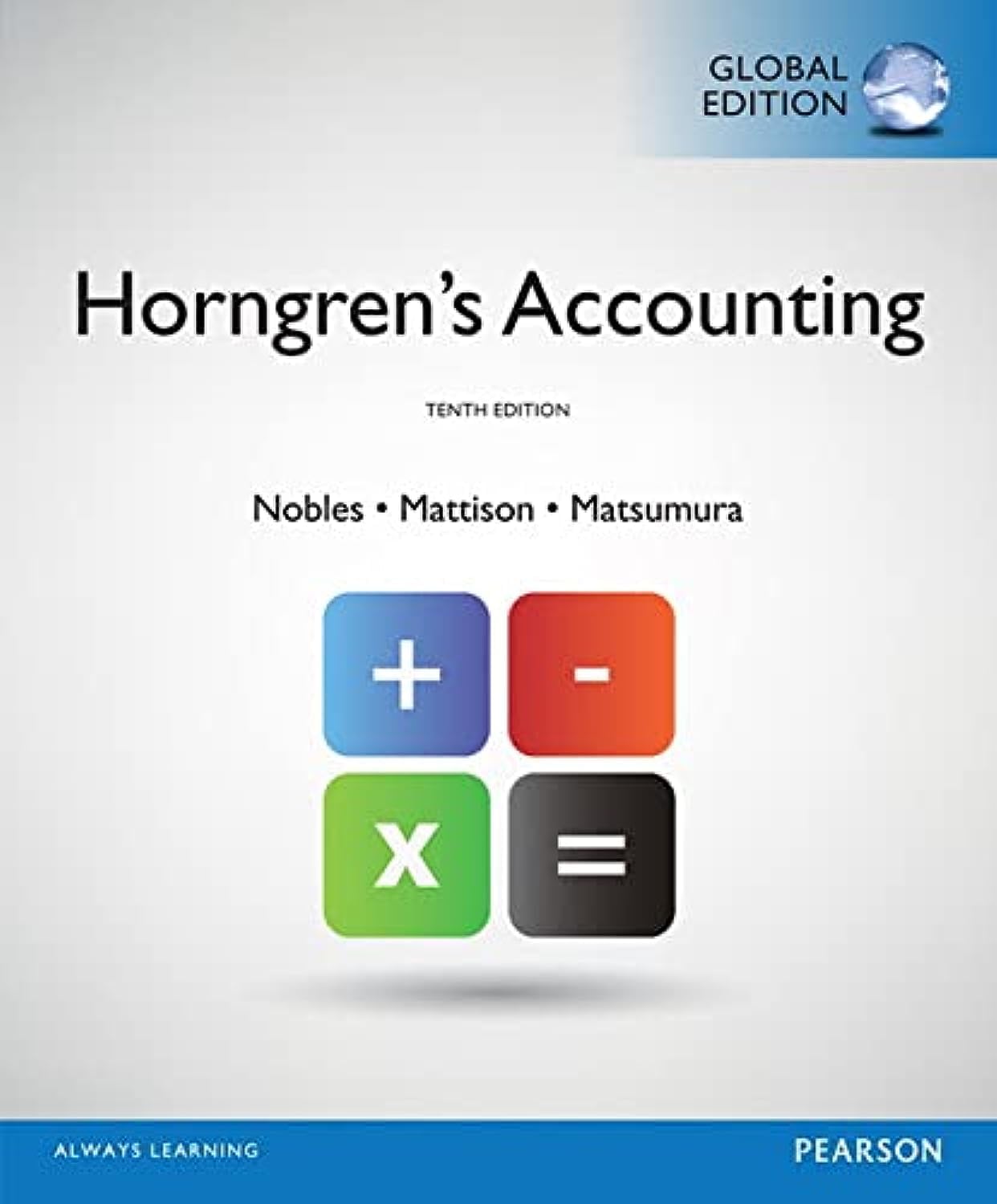 Horngren's Accounting, Global Edition book