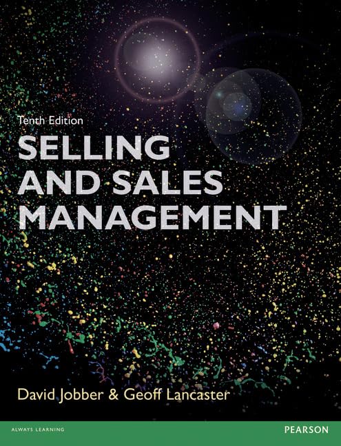 Selling and Sales Management 10th edn Business, Finance & Career