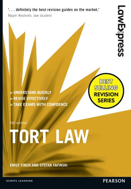 Law Express: Tort Law Law