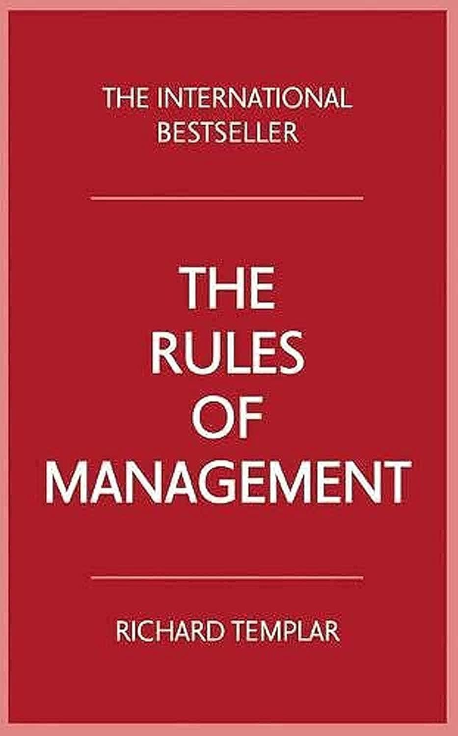 Product Image: The Rules of Management