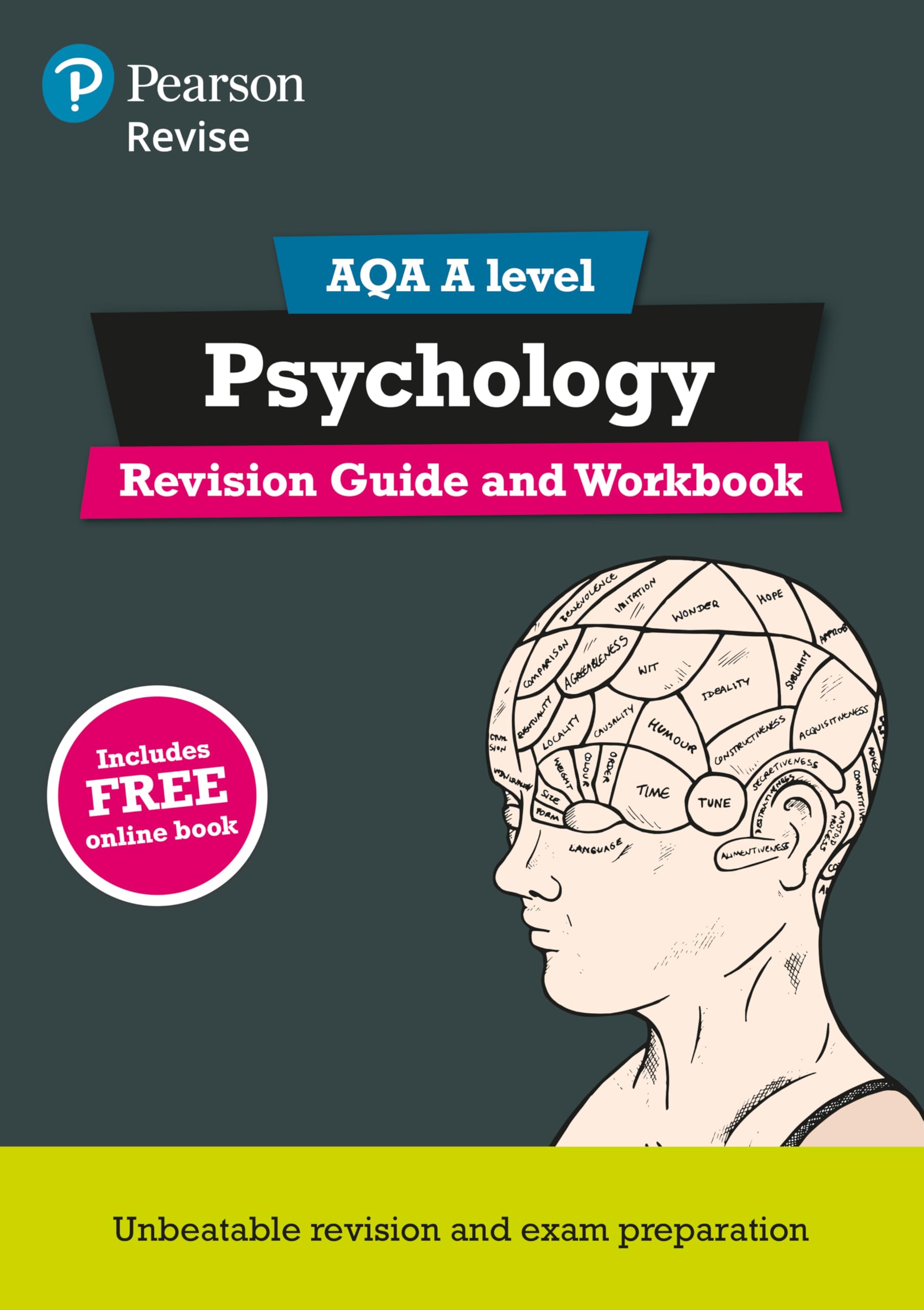 Revise AQA A Level Psychology Revision Guide and Workbook: with FREE online edition (Pearson Revise) Professional & Reference Books