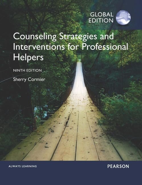 Counseling Strategies and Interventions for Professional Helpers, Global Edition -- MyLab Counseling with Pearson eText Social Sciences