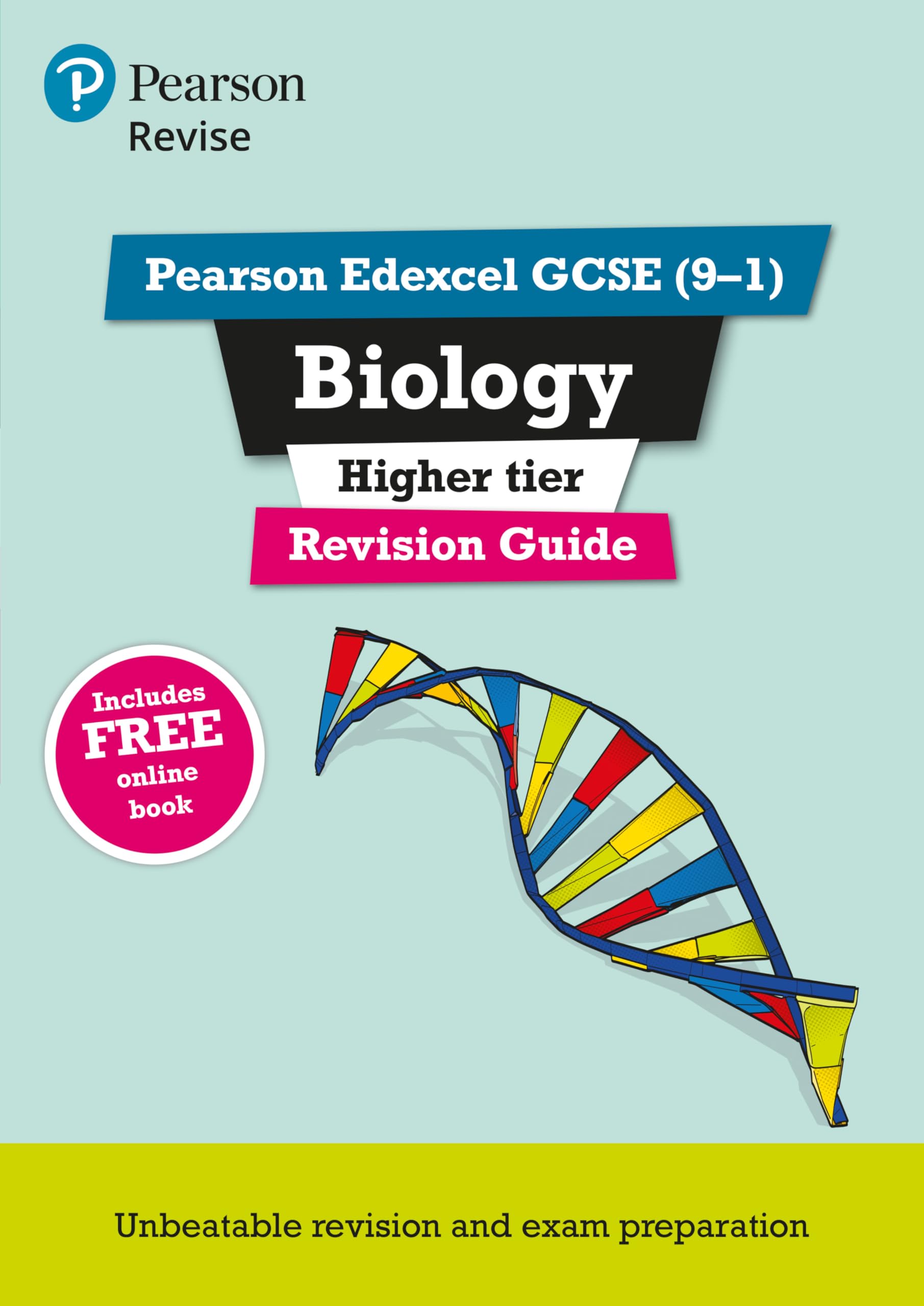 Pearson REVISE Edexcel GCSE Biology (Higher) Revision Guide incl. online revision and quizzes - for 2026, 2027 exams book