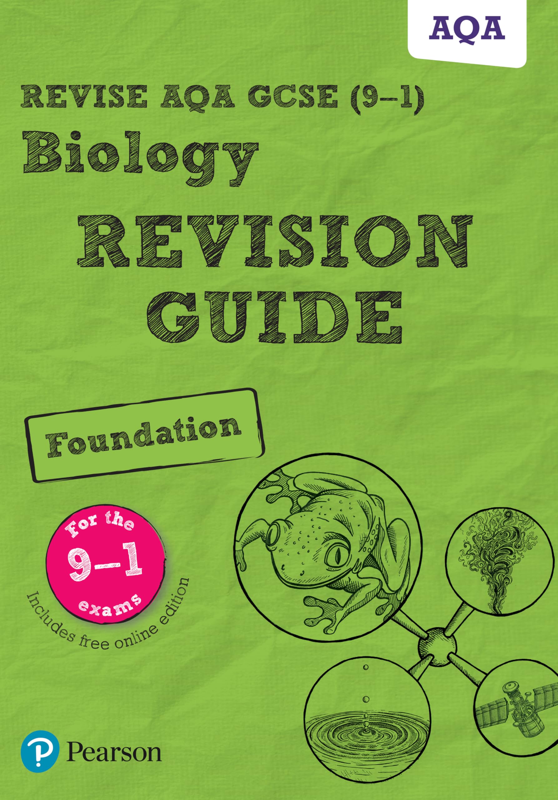 Pearson REVISE AQA GCSE Biology (Foundation) Revision Guide - for 2026, 2027 exams book