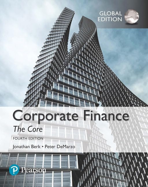 Product Image: Corporate Finance: The Core, Global Edition