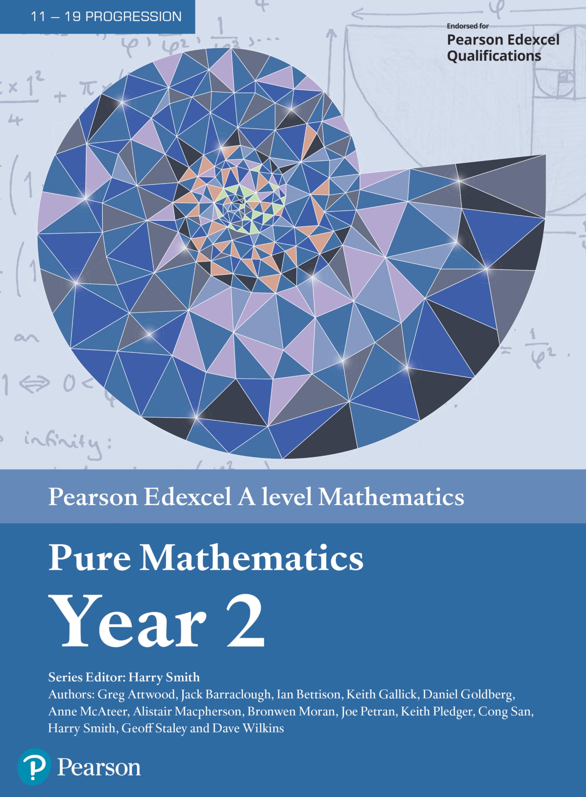 Edexcel A Level Mathematics Pure Mathematics Year 2 Textbook + e-book (A level Maths and Further Maths 2017) Study Guides