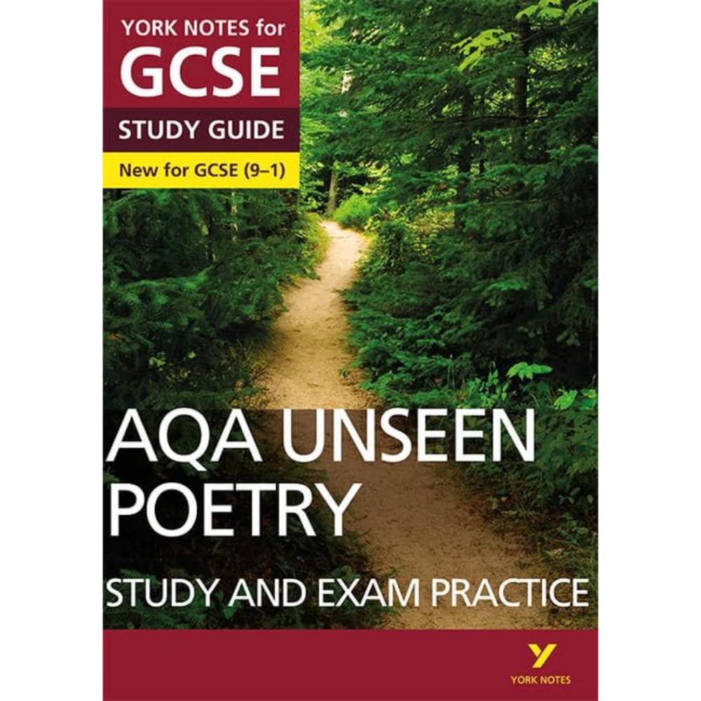 AQA English Literature Unseen Poetry Study and Exam Practice: York Notes for GCSE (9-1) book