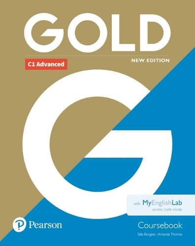 Gold C1 Advanced New Edition Coursebook for MyEnglishLab pack Foreign Languages ​​& Dictionaries