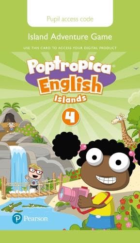 Poptropica English Islands Level 4 Pupil's Online Game Access Card for pack Foreign Languages ​​& Dictionaries