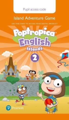 Poptropica English Islands Level 2 Pupil's Online Game Access Card for pack Foreign Languages ​​& Dictionaries