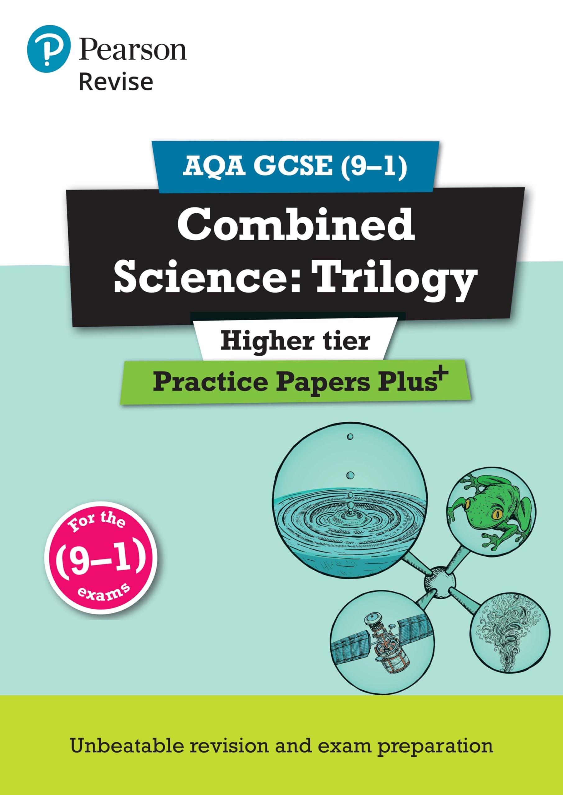 REVISE AQA GCSE (9-1) Combined Science Higher Practice Papers Plus book