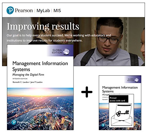 Access Card -- Pearson MyLab MIS with Pearson eText for Management Information Systems: Managing the Digital Firm, Global Edi Books