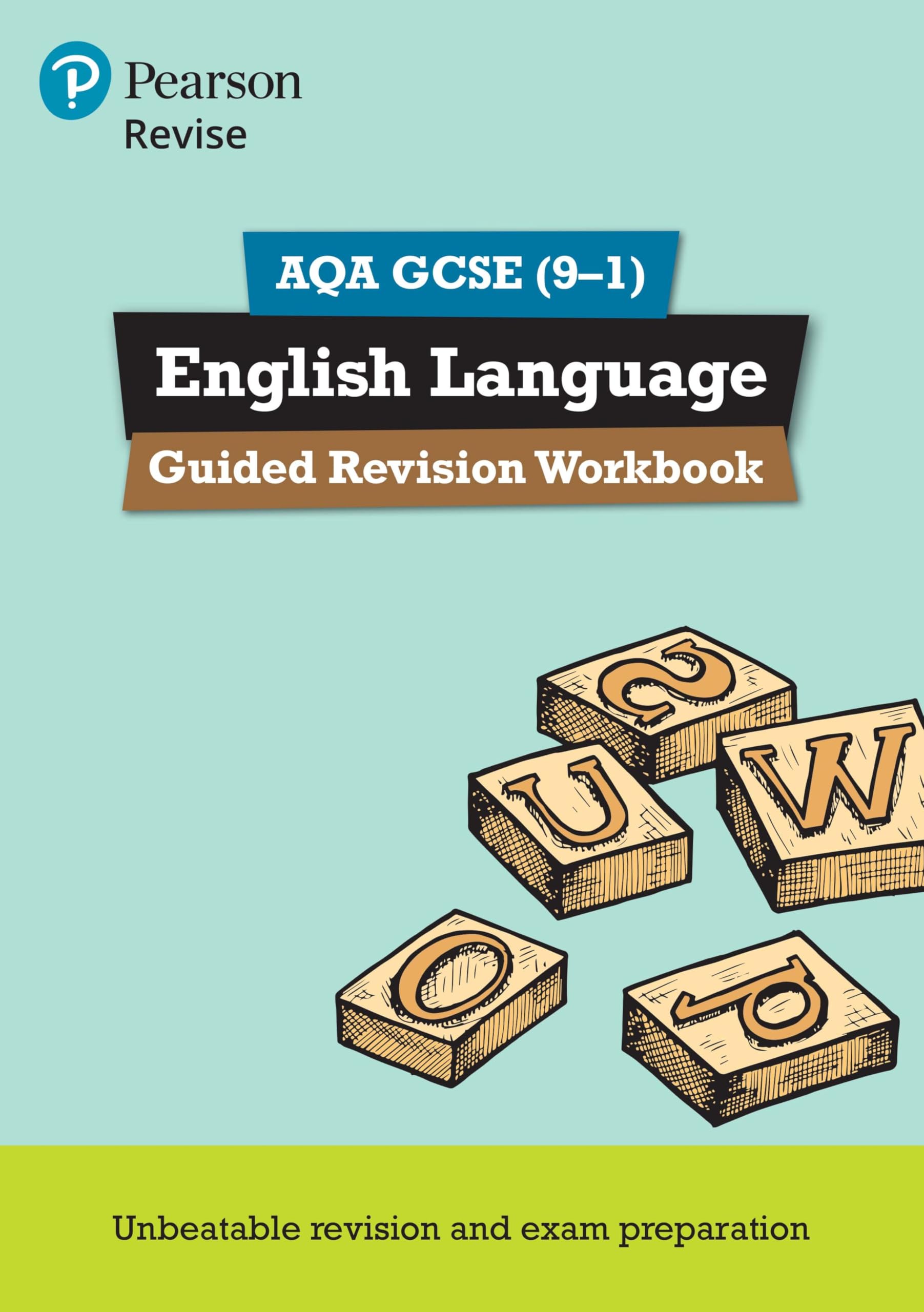 Pearson REVISE AQA GCSE English Language Guided Revision Workbook - for 2026, 2027 exams Professional & Reference Books