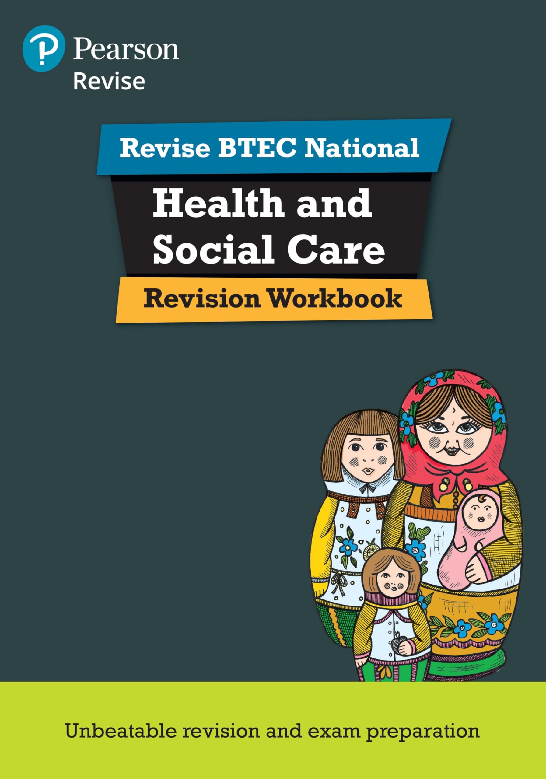 Pearson REVISE BTEC National Health and Social Care Revision Workbook: Second edition (REVISE BTEC Nationals in Health and Social Care) book