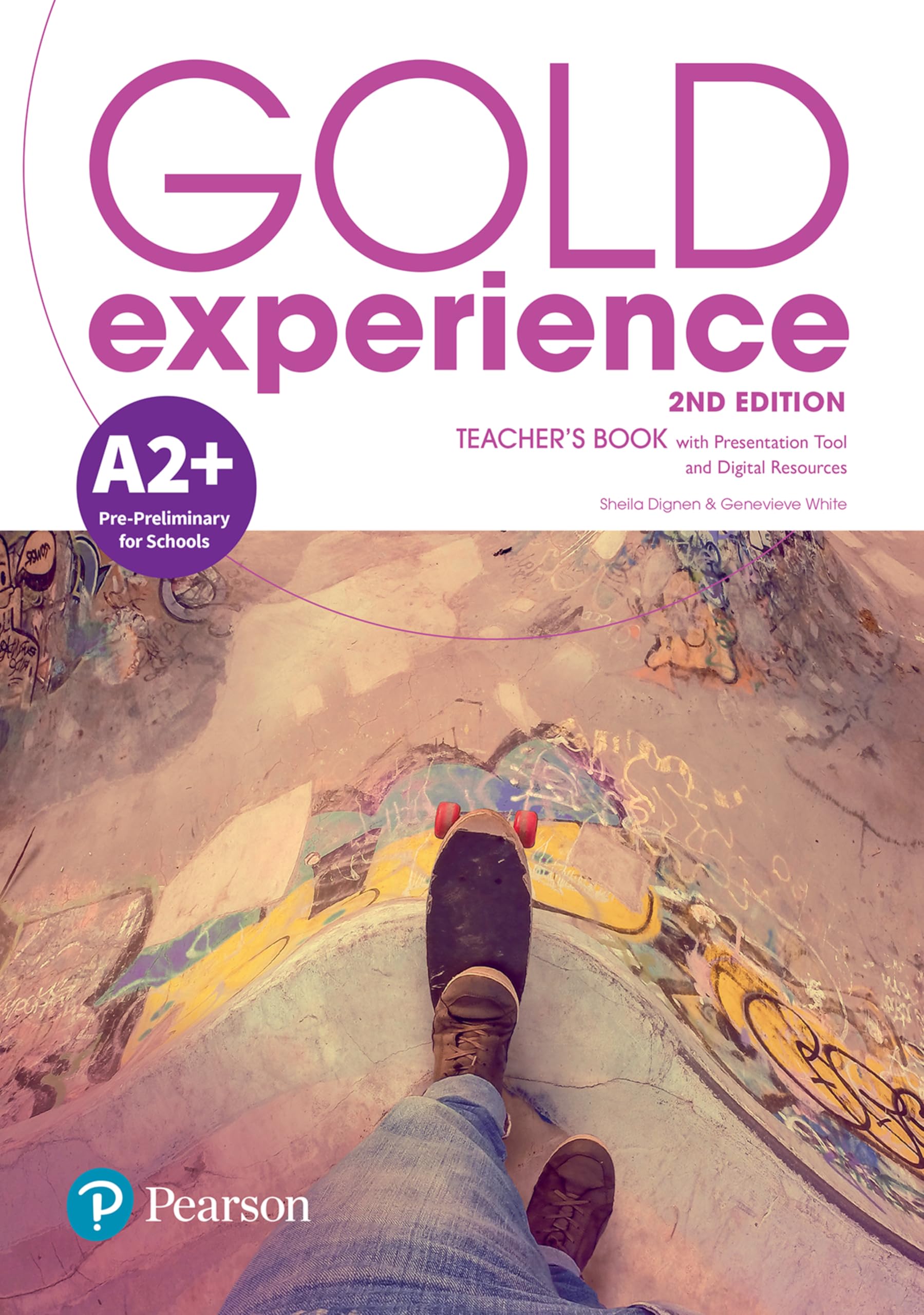 Gold Experience 2nd Edition A2+ Teacher's Book with Online Practice & Online Resources Pack Foreign Languages ​​& Dictionaries