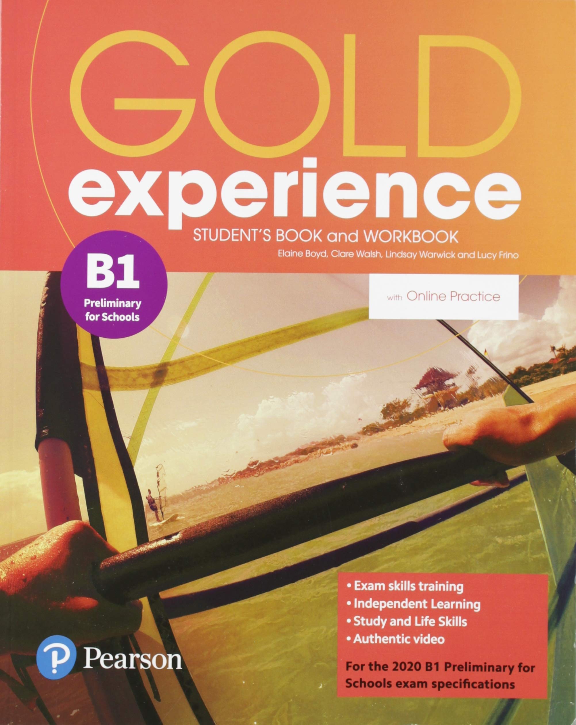 Gold XP 2e B1 Students Course Book/eBook/Online Practice Pack Italy (Gold Experience) Foreign Languages ​​& Dictionaries
