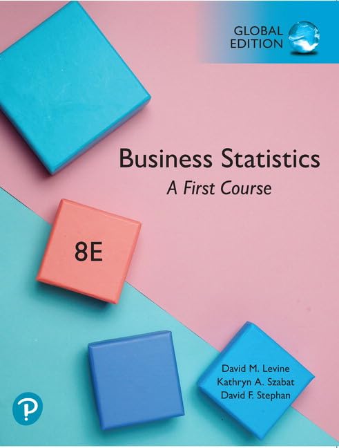 Product Image: Business Statistics: A First Course, Global Edition