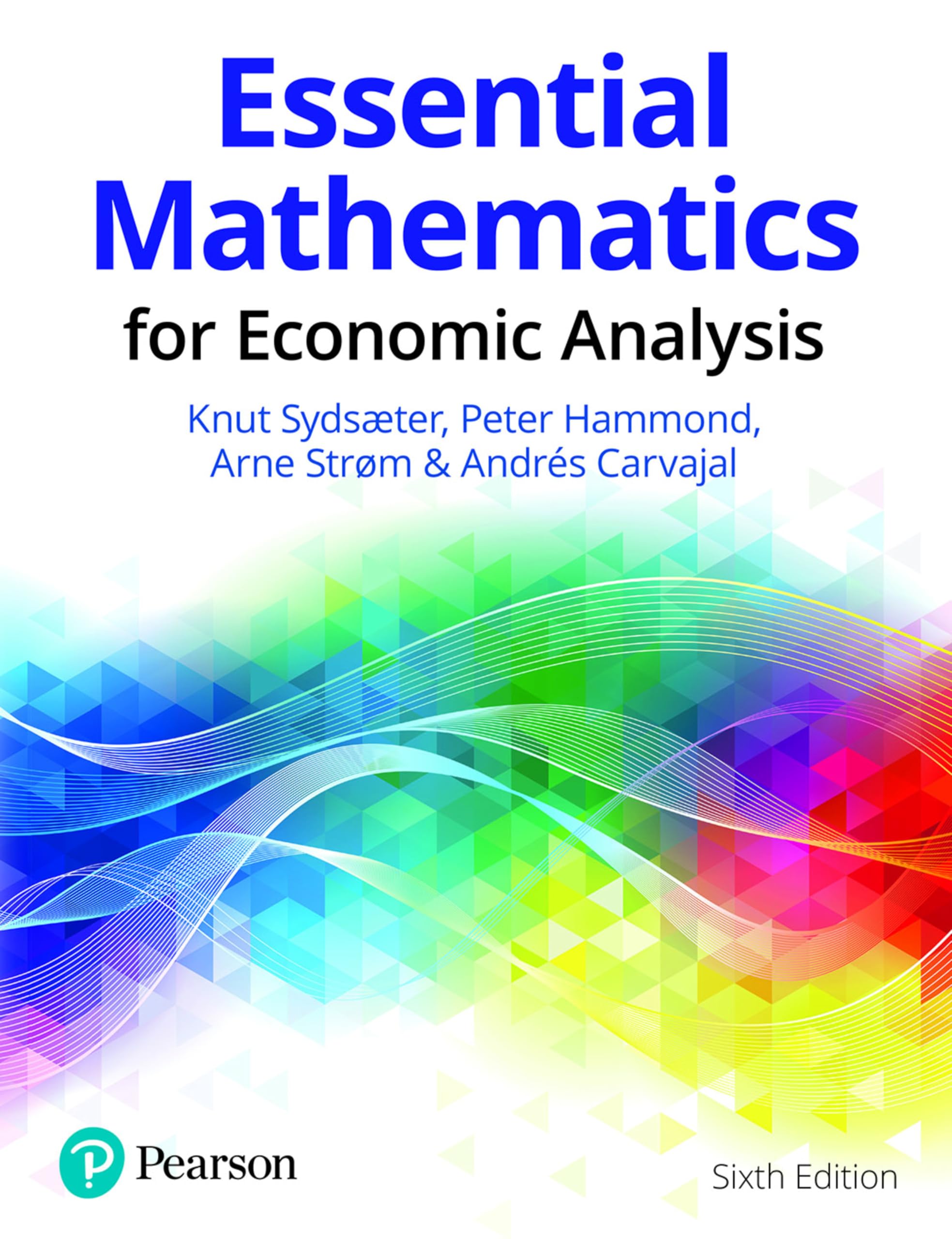 Essential Mathematics for Economic Analysis Law Books