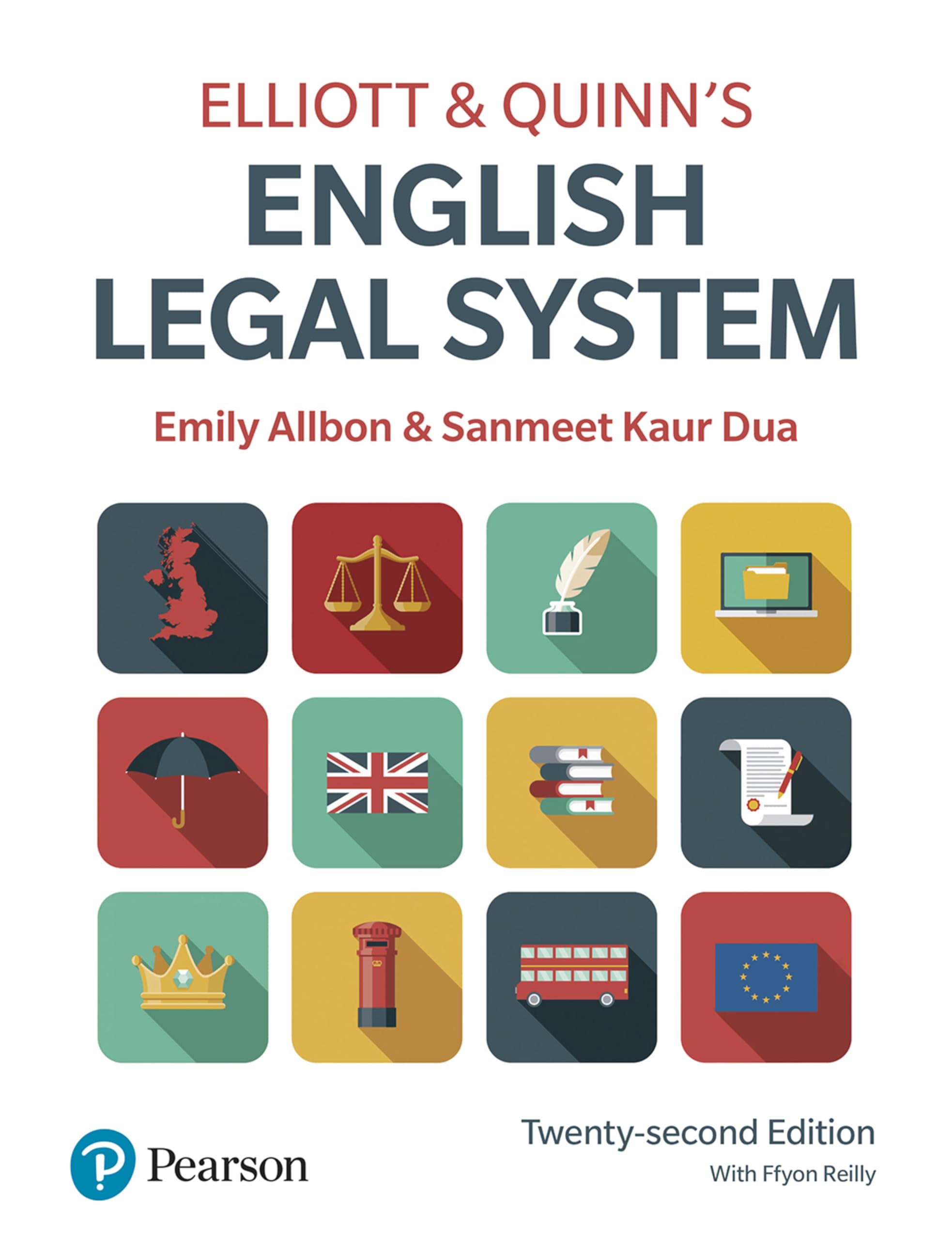 Elliott & Quinn's English Legal System book