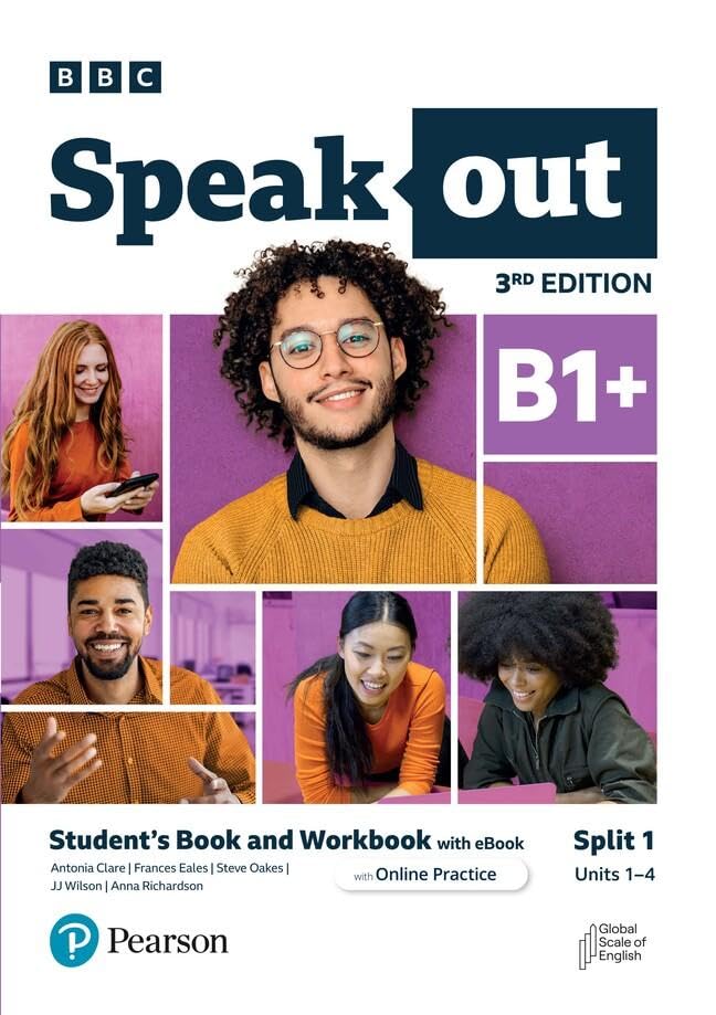 Speakout 3ed B1+ Student's Book and Workbook with eBook and Online Practice Split 1 Foreign Languages ​​& Dictionaries