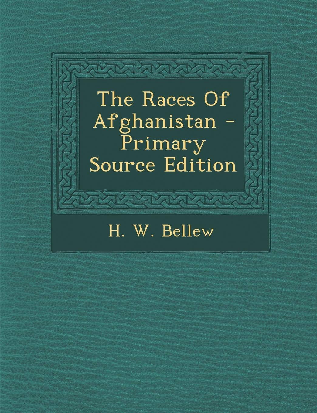 The Races of Afghanistan book