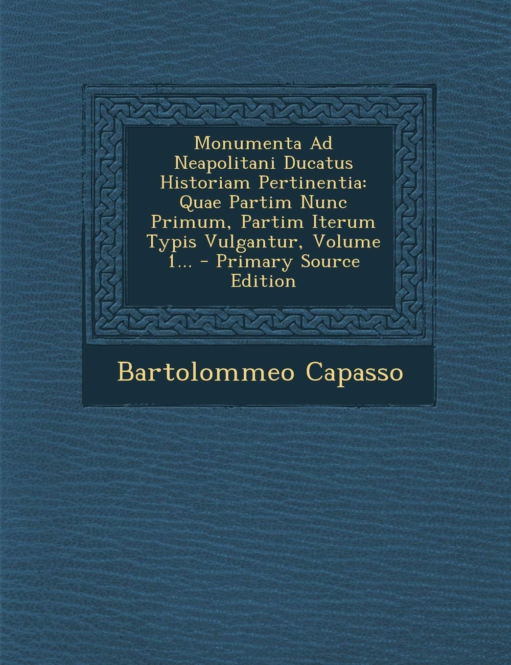 Monumenta Ad Neapolitani Ducatus Historiam Pertinentia: Quae Partim Nunc Primum, Partim Iterum Typis Vulgantur, Volume 1... Law
