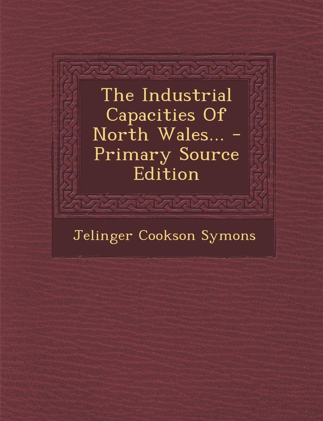 The Industrial Capacities of North Wales... - Primary Source Edition Politics & History