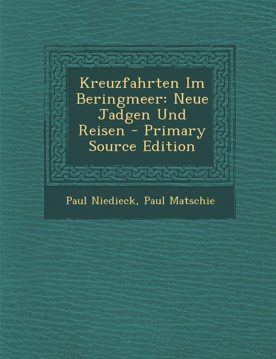 Kreuzfahrten Im Beringmeer: Neue Jadgen Und Reisen Politics & History