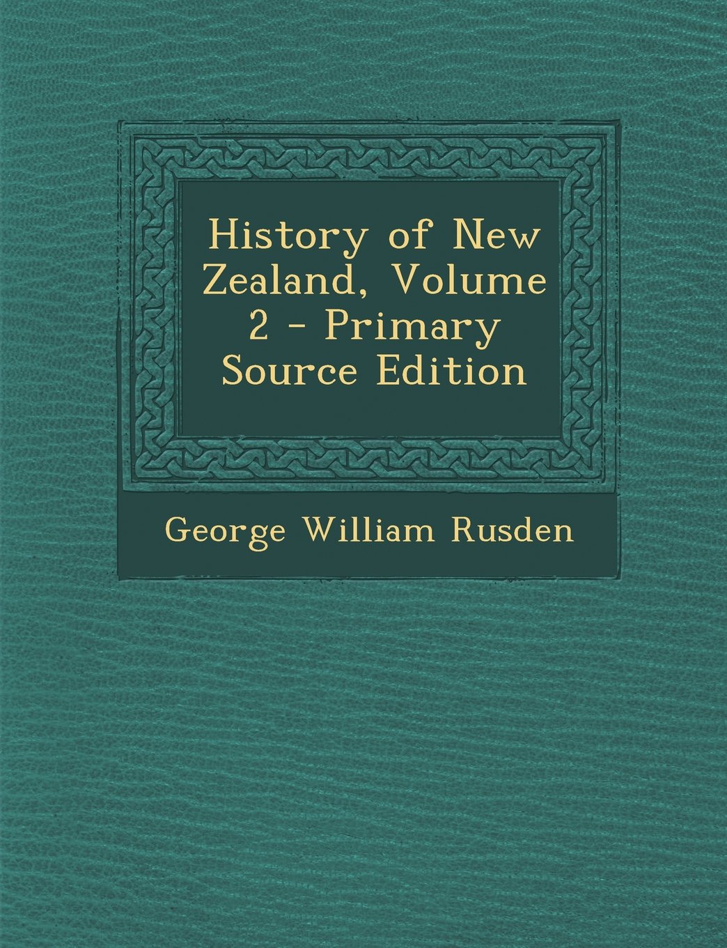 History of New Zealand, Volume 2 Contemporary literature