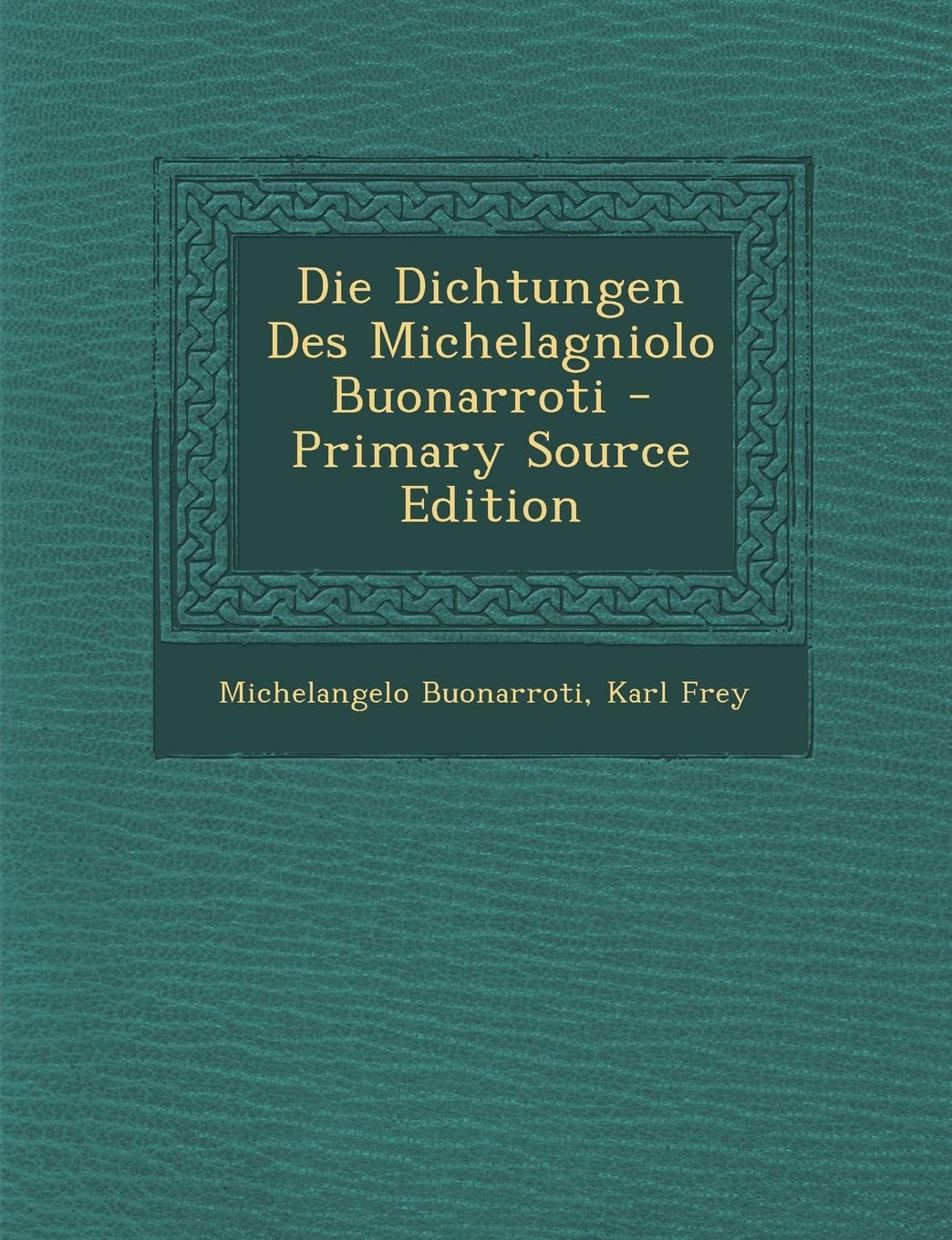 Die Dichtungen Des Michelagniolo Buonarroti Film, Art & Culture