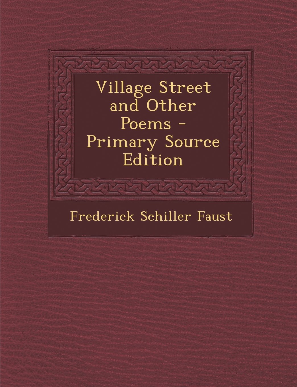 Village Street and Other Poems Contemporary literature