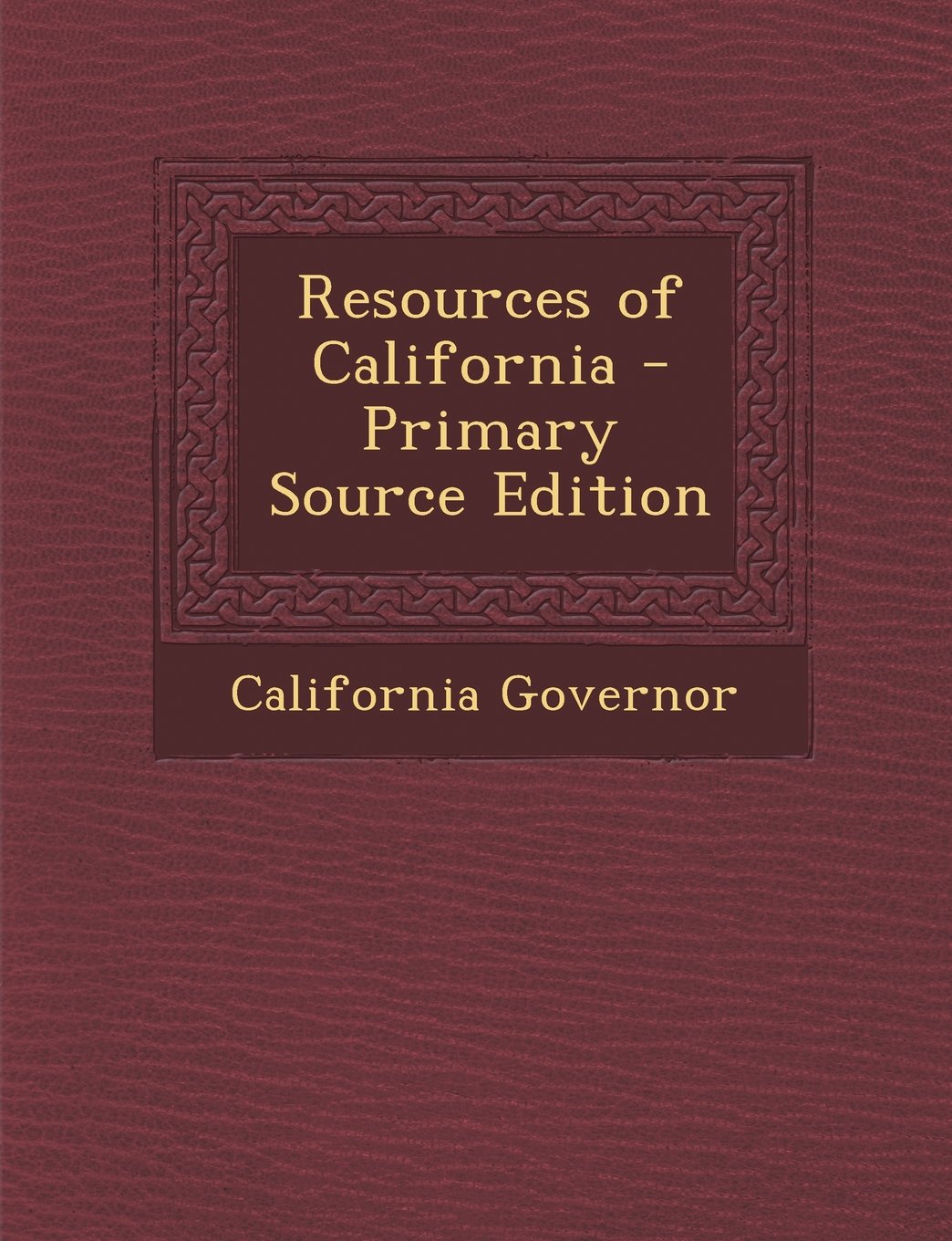 Resources of California Politics & History