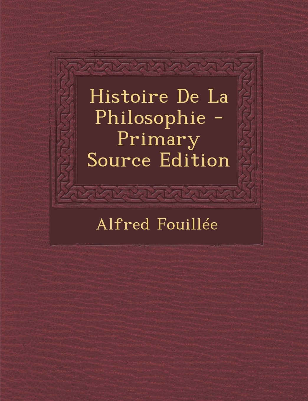 Histoire De La Philosophie Memories