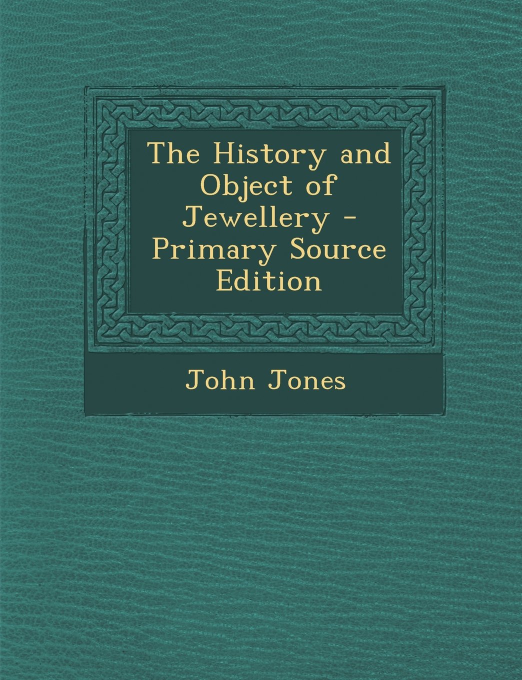 The History and Object of Jewellery Politics & History