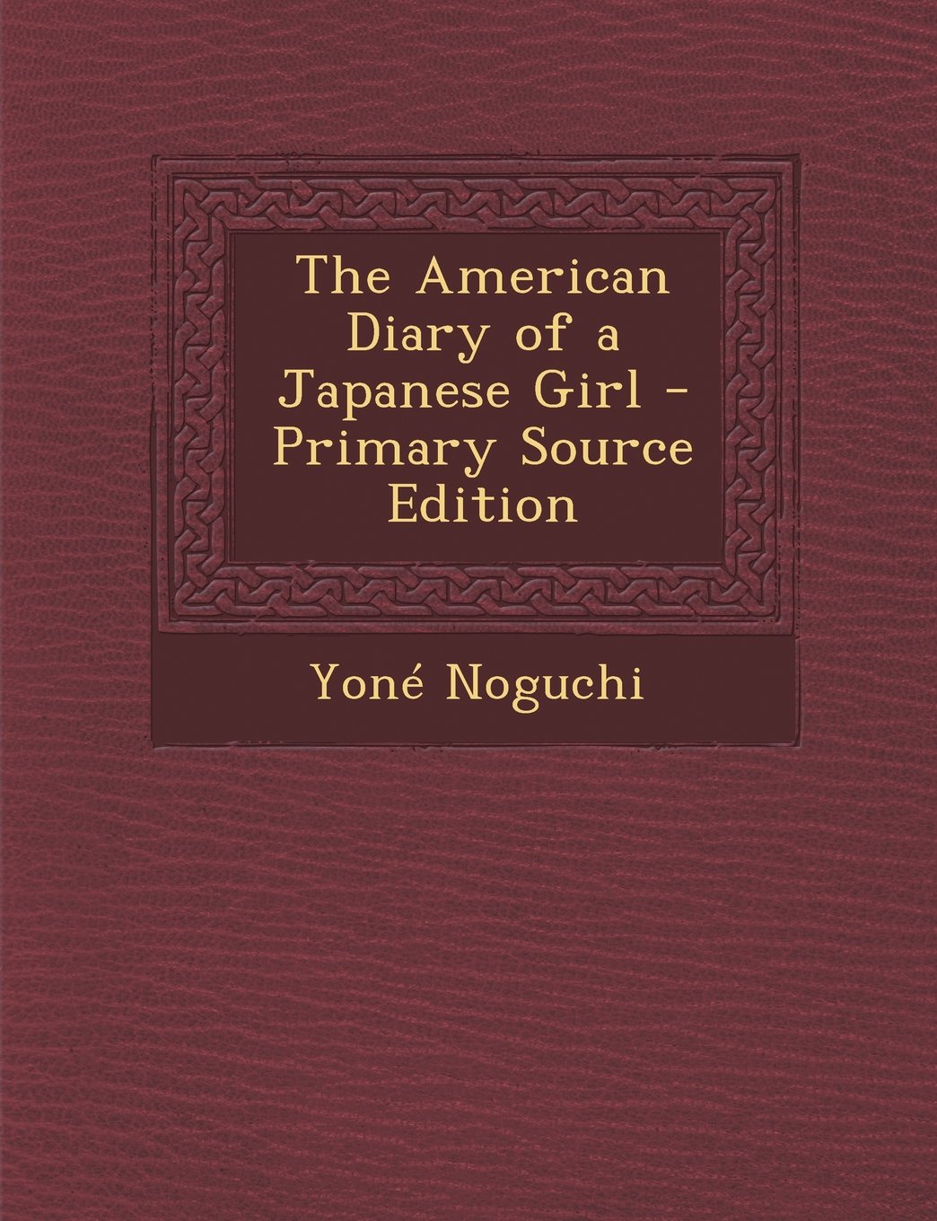 The American Diary of a Japanese Girl Contemporary literature
