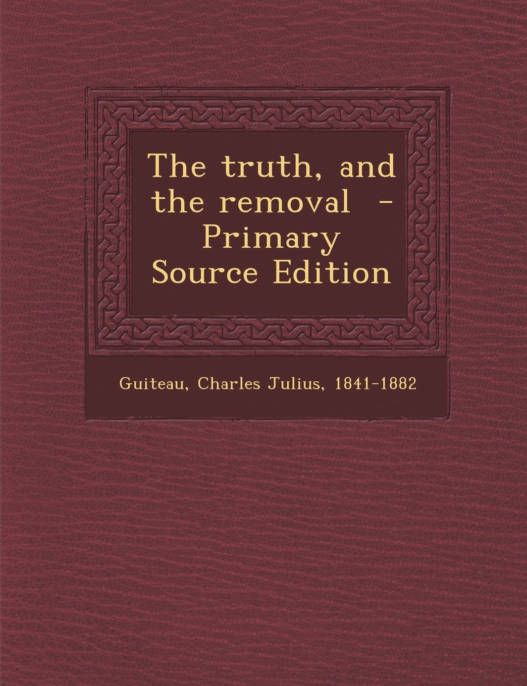The truth, and the removal Politics & History