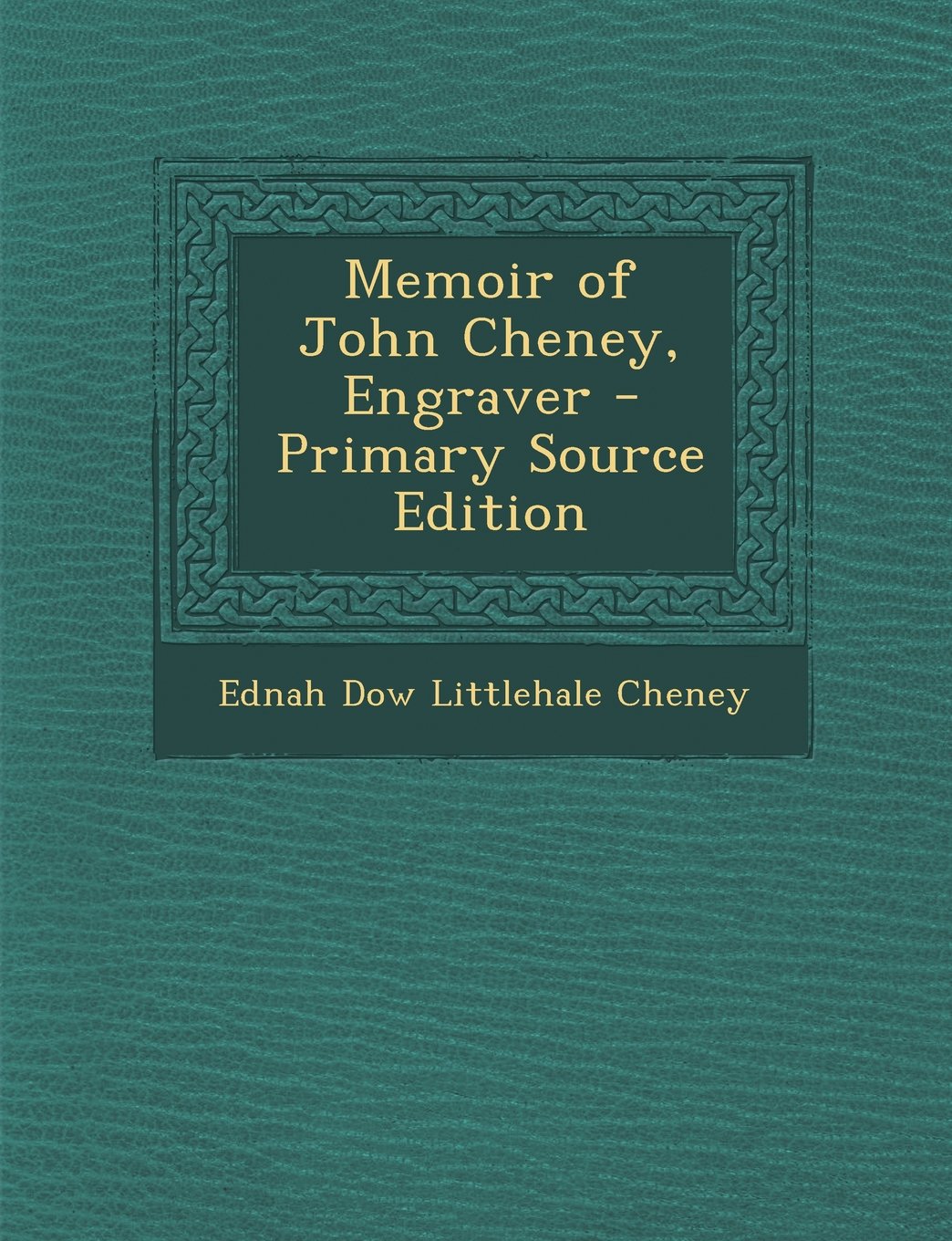 Memoir of John Cheney, Engraver Hobbies & Crafts