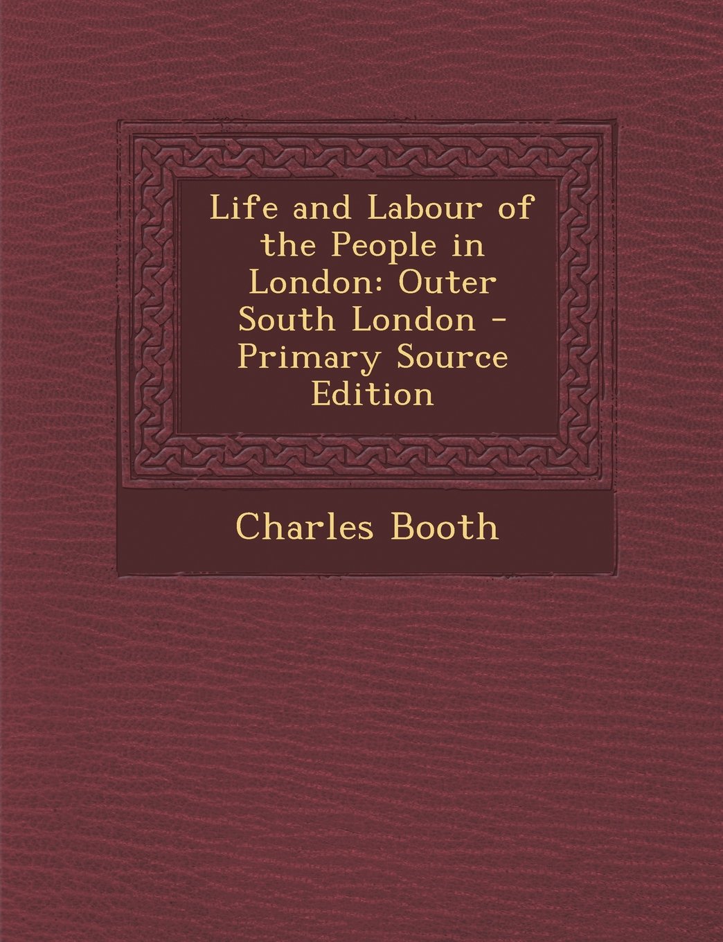 Life and Labour of the People in London: Outer South London Business, Finance & Career