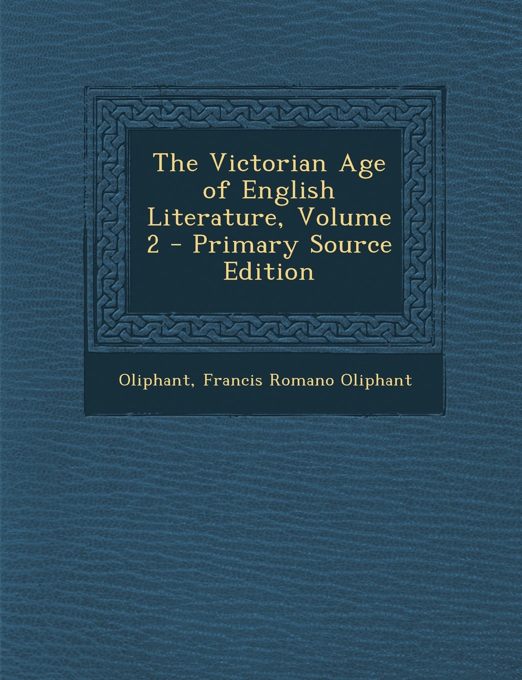 The Victorian Age of English Literature, Volume 2 Contemporary literature