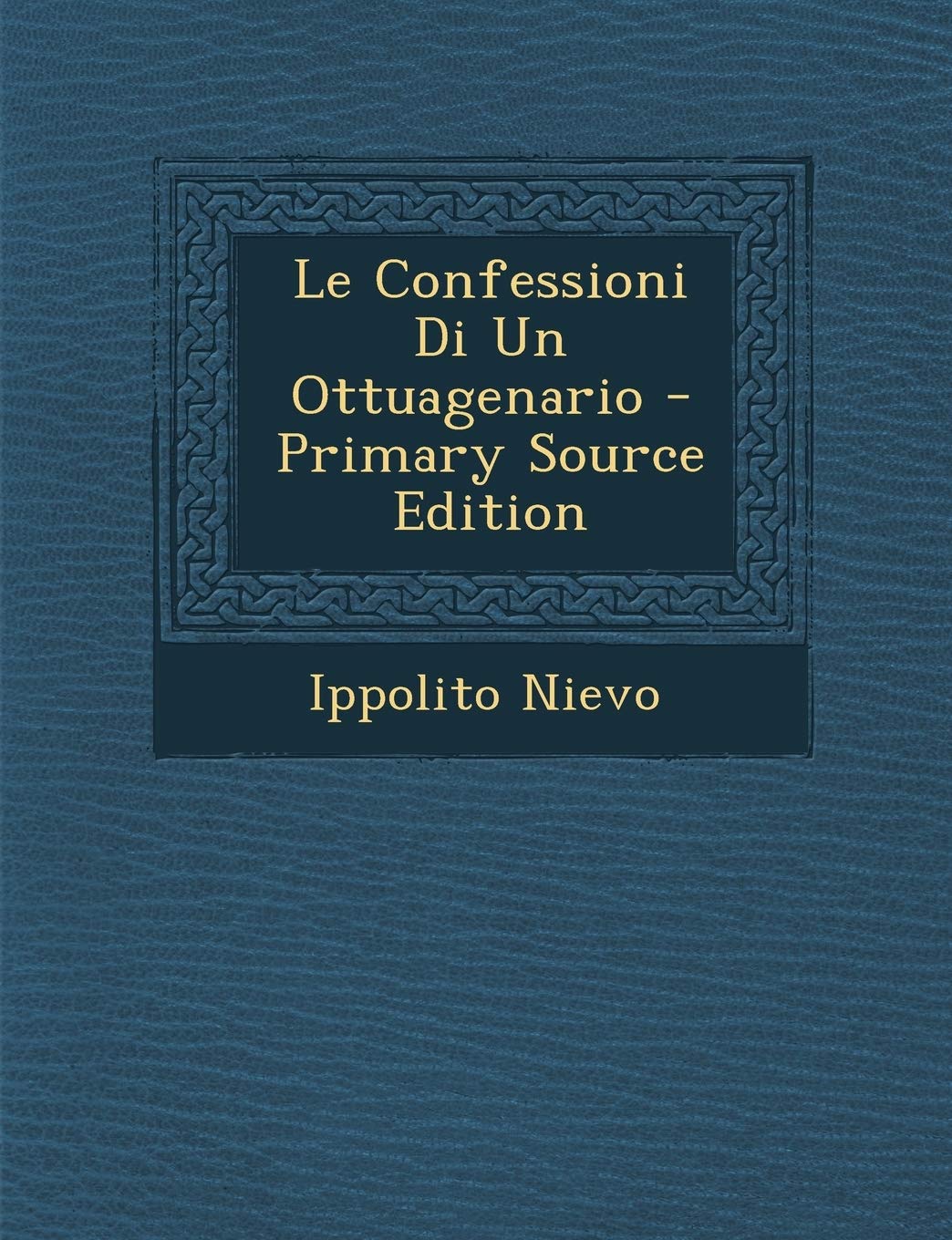Le Confessioni Di Un Ottuagenario Memories