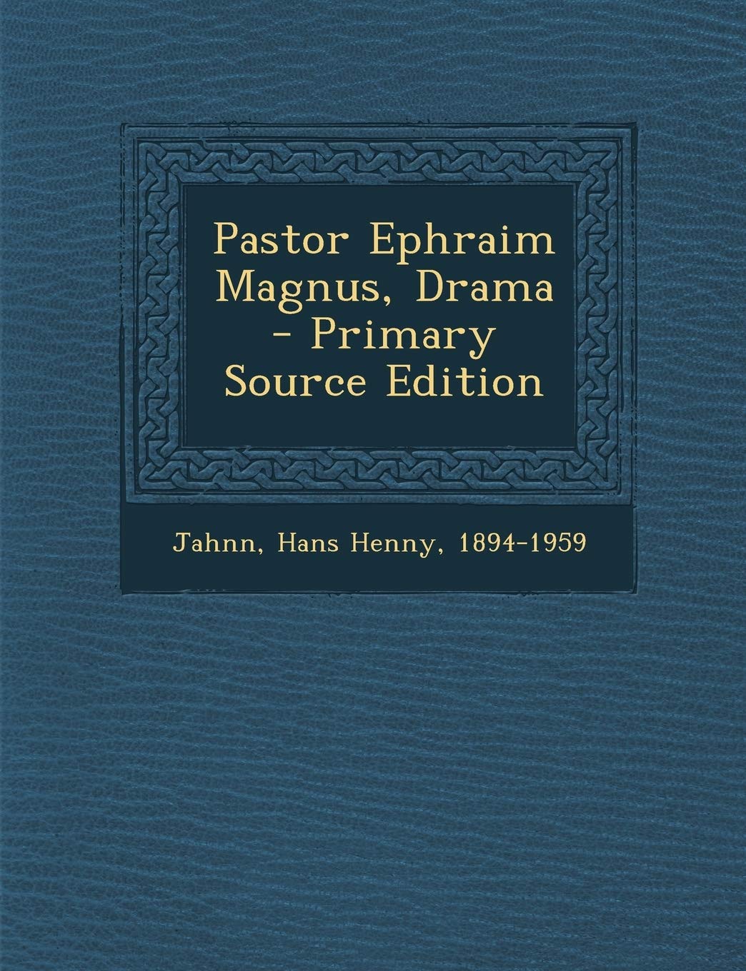 Pastor Ephraim Magnus, Drama Politics & History