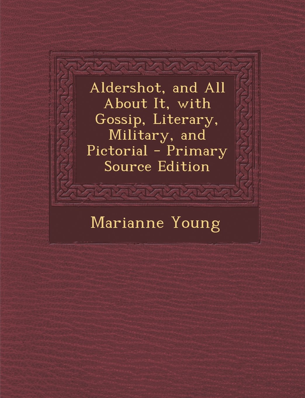 Aldershot, and All about It, with Gossip, Literary, Military, and Pictorial - Primary Source Edition Politics & History