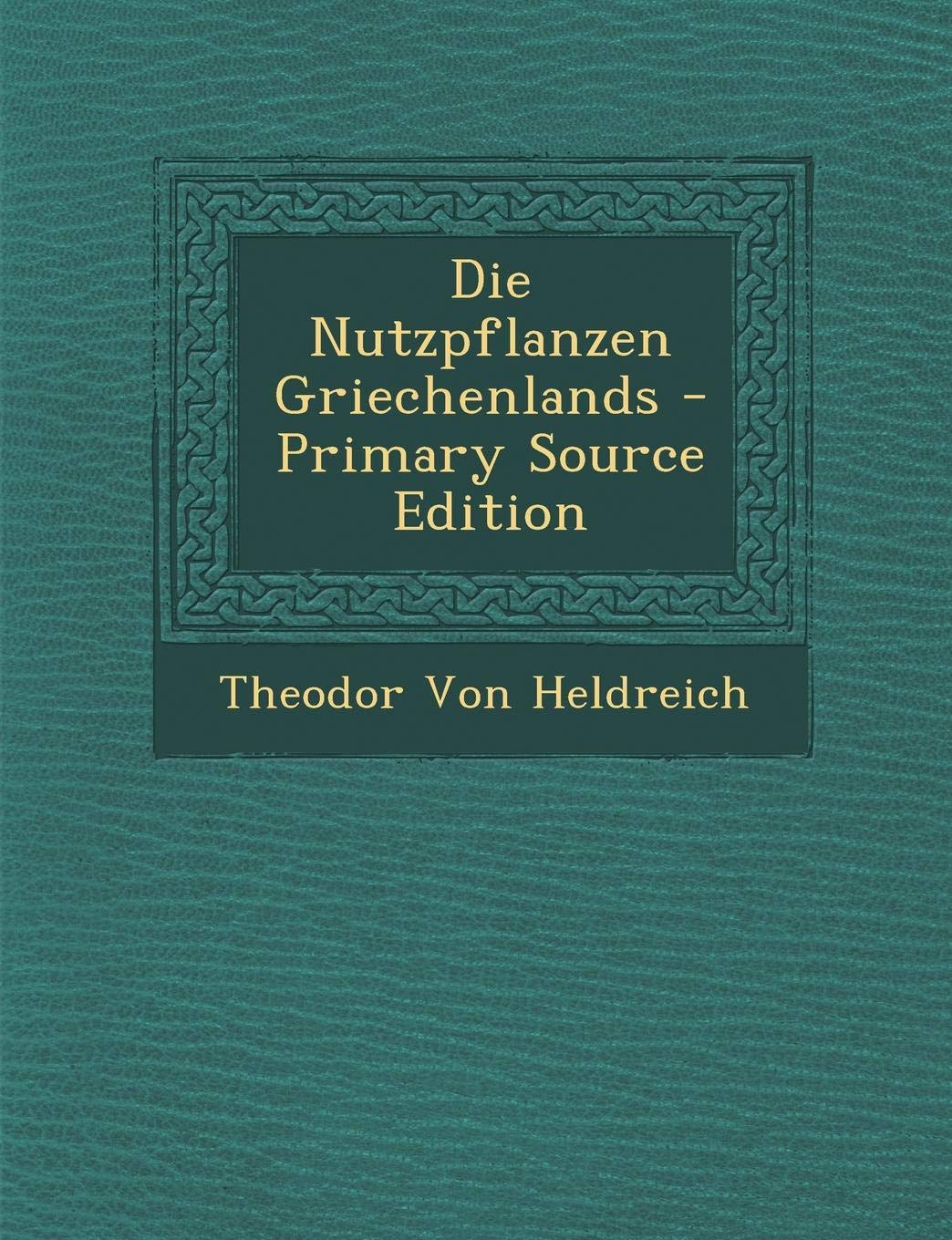 Die Nutzpflanzen Griechenlands Mathematics