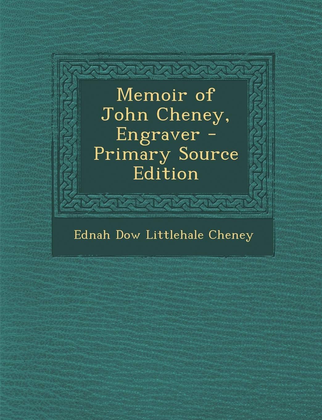 Memoir of John Cheney, Engraver Hobbies & Crafts