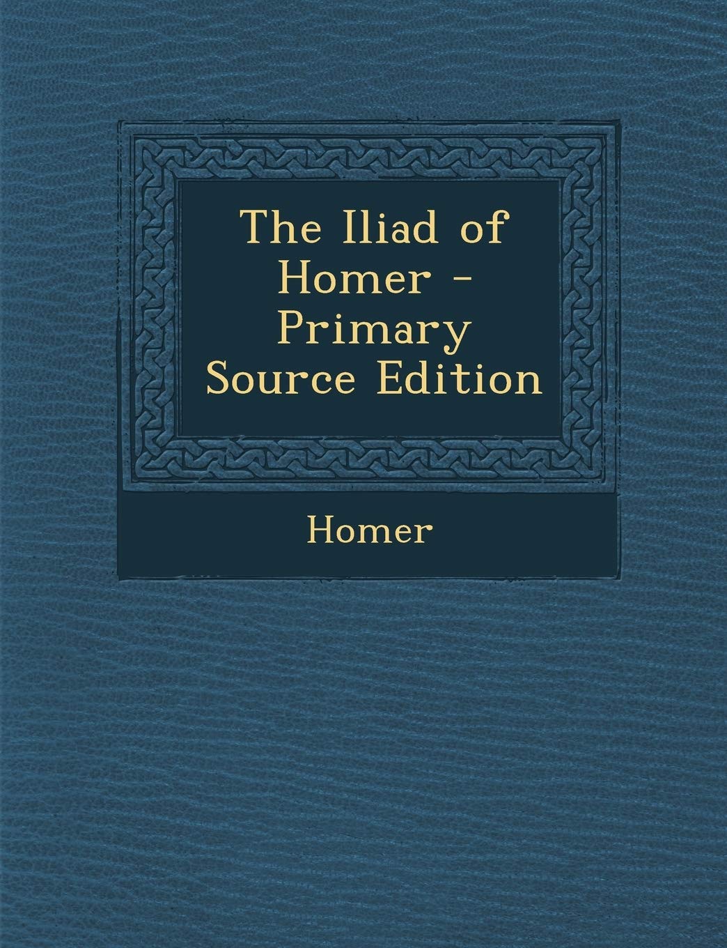 The Iliad of Homer Drama