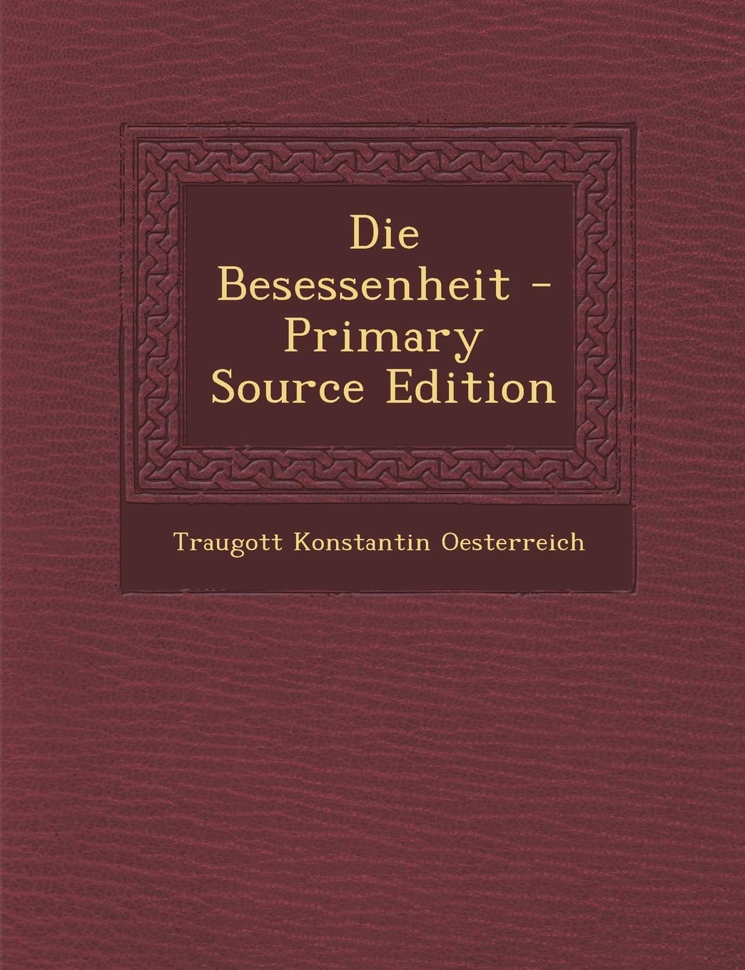 Die Besessenheit Politics & History