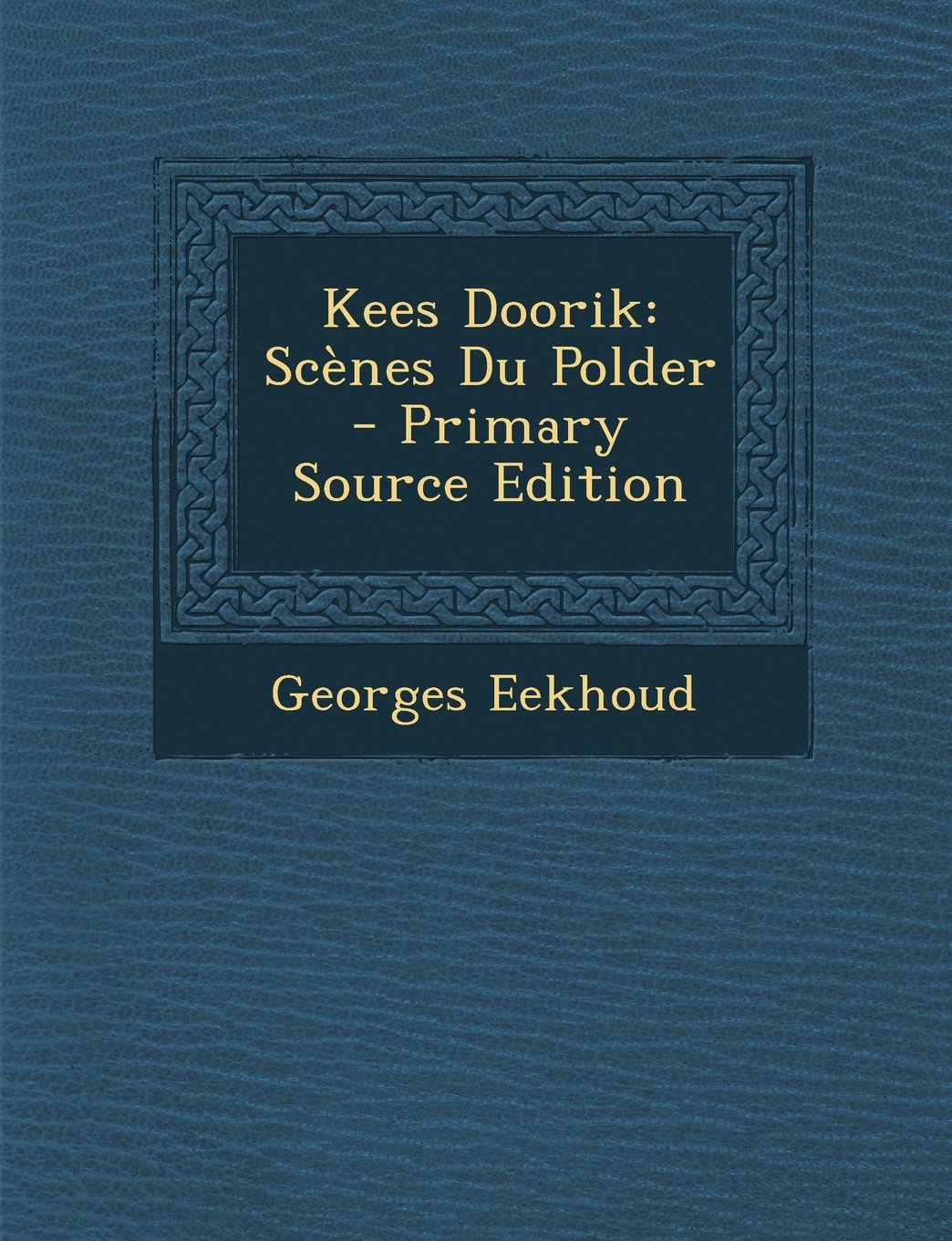 Kees Doorik: Scenes Du Polder Politics & History