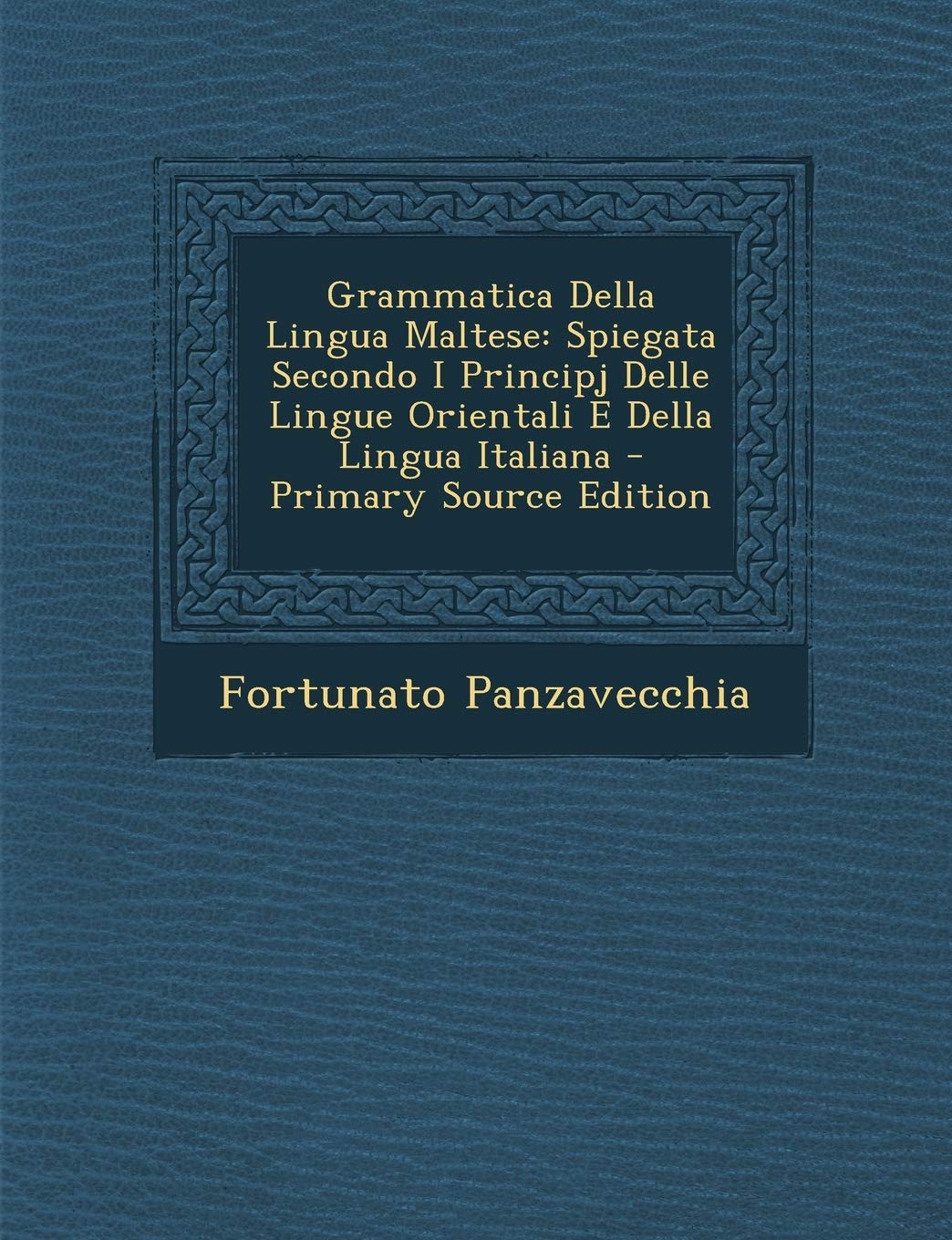 Grammatica Della Lingua Maltese: Spiegata Secondo I Principj Delle Lingue Orientali E Della Lingua Italiana Politics & History